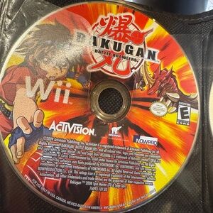 Activision Bakugan Battle Brawlers‎ for Wii - Red and Black
